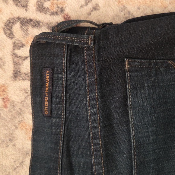 Citizens Of Humanity Indigo Straight Leg Jeans - Picture 8 of 11